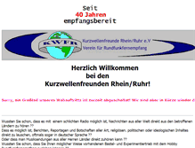 Tablet Screenshot of kwfr.de